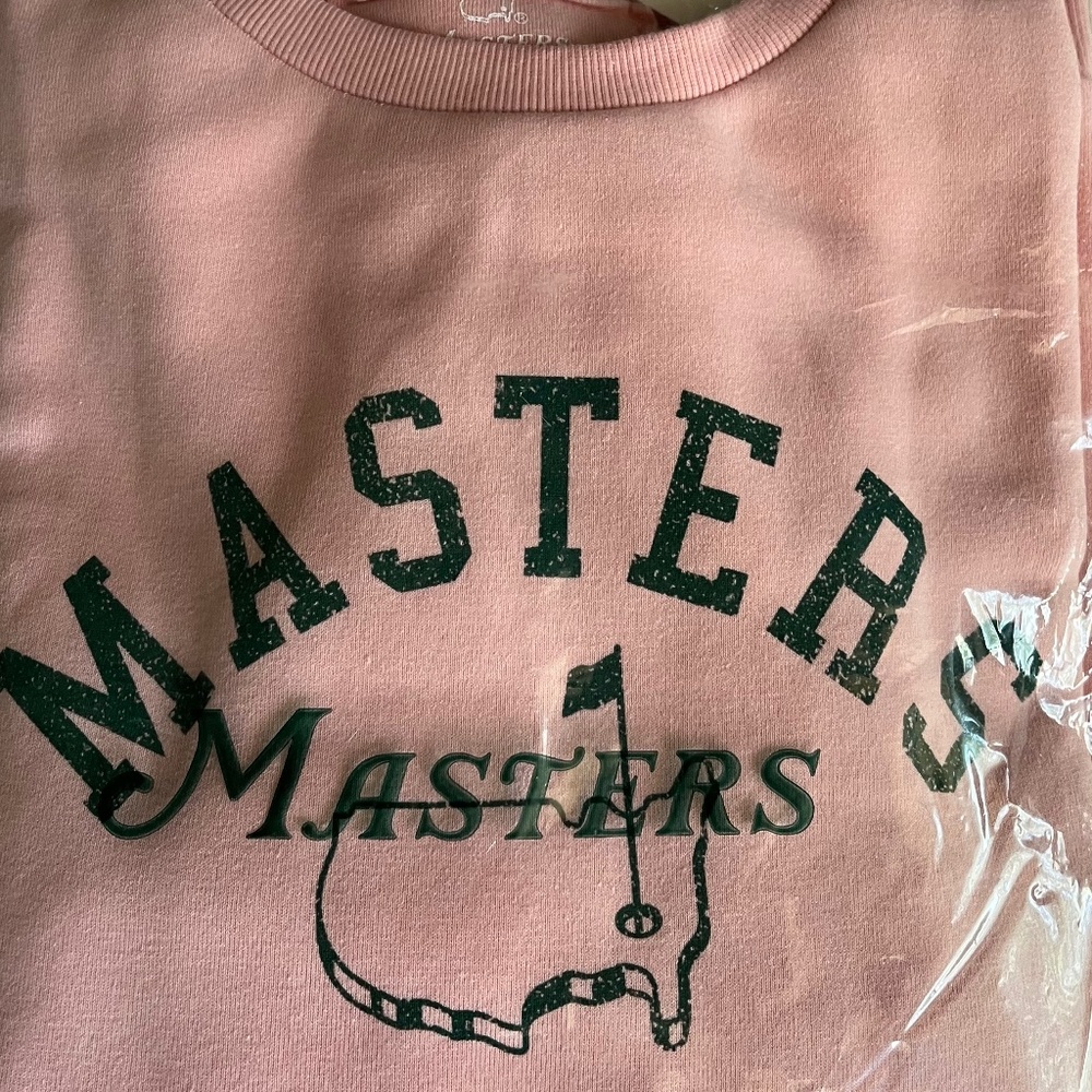 The Masters Pink Sweatshirt medium
